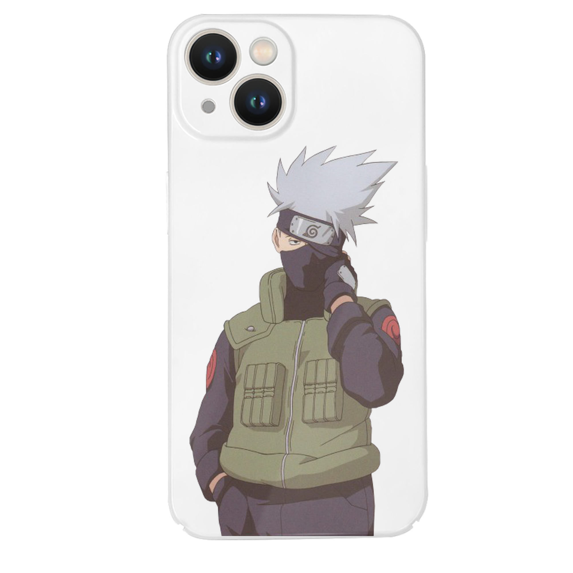 （画像用） NARUTO -ナルト- はたけ カカシ Hatake Kakashi 【iPhone 14シリーズ対応】ハードケース